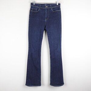 FIDELITY Sierra High Rise Slim Boot Jeans Women's 29 Stretch Denim Made in USA